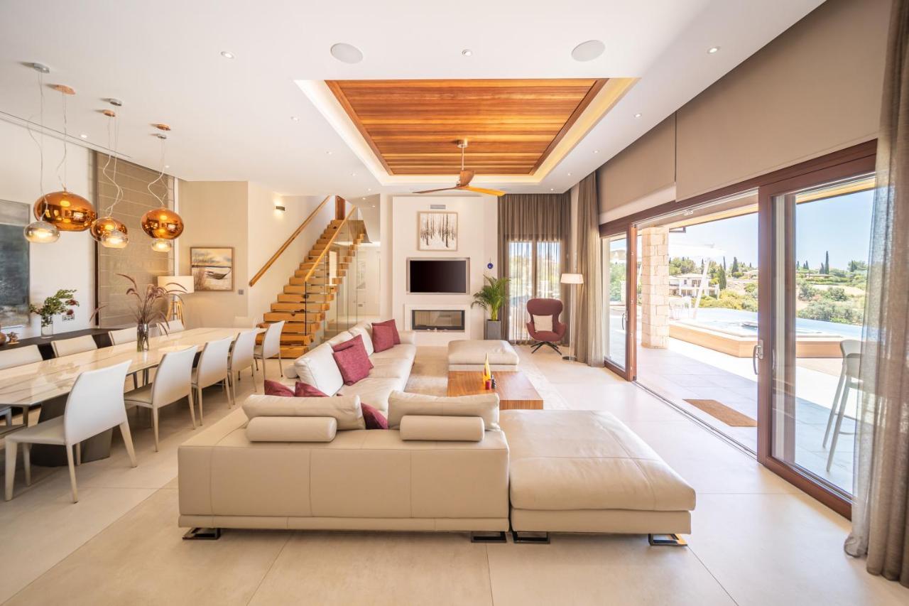 Villa Elea, New Deluxe Golf Villa At Aphrodite Hills - 6 Bedrooms, 7 Bathrooms Kouklia Exterior photo